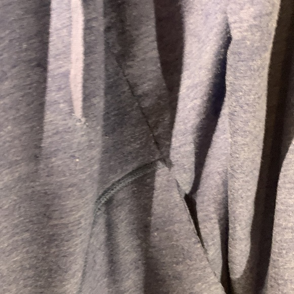 Logo Lounge-blue hoodie sweater size small generous sizing pockets like new - Picture 4 of 7